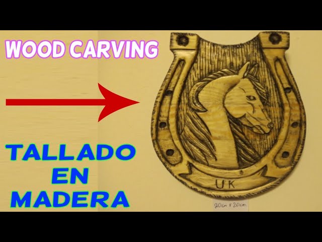 Como tallar caballo en madera a mano (Principiantes)