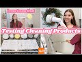 TESTING TEMU CLEANING PRODUCTS | ELECTRIC SPIN BRUSH REVIEW