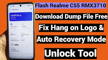 How to Flash Realme C55 RMX3710 | Fix Hang on Logo & Auto Recovery Mode | Dead Boot Repair File Free