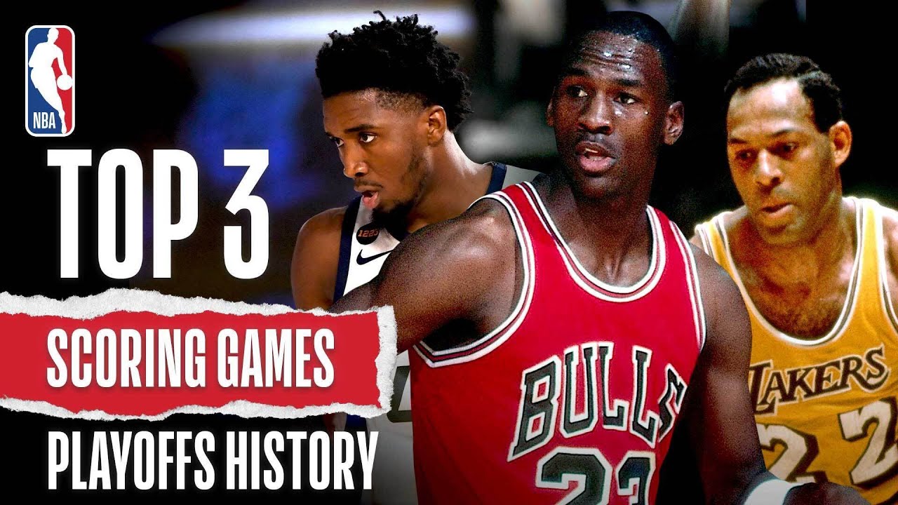 Top 3 Scoring Games In Playoffs History Jordan Baylor Mitchell Youtube