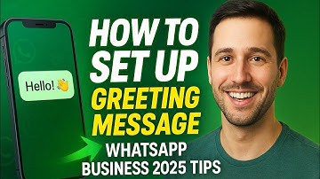 whatsapp greeting message | How to set up Greeting Message on WhatsApp?  Whatsapp Business 2025 tips