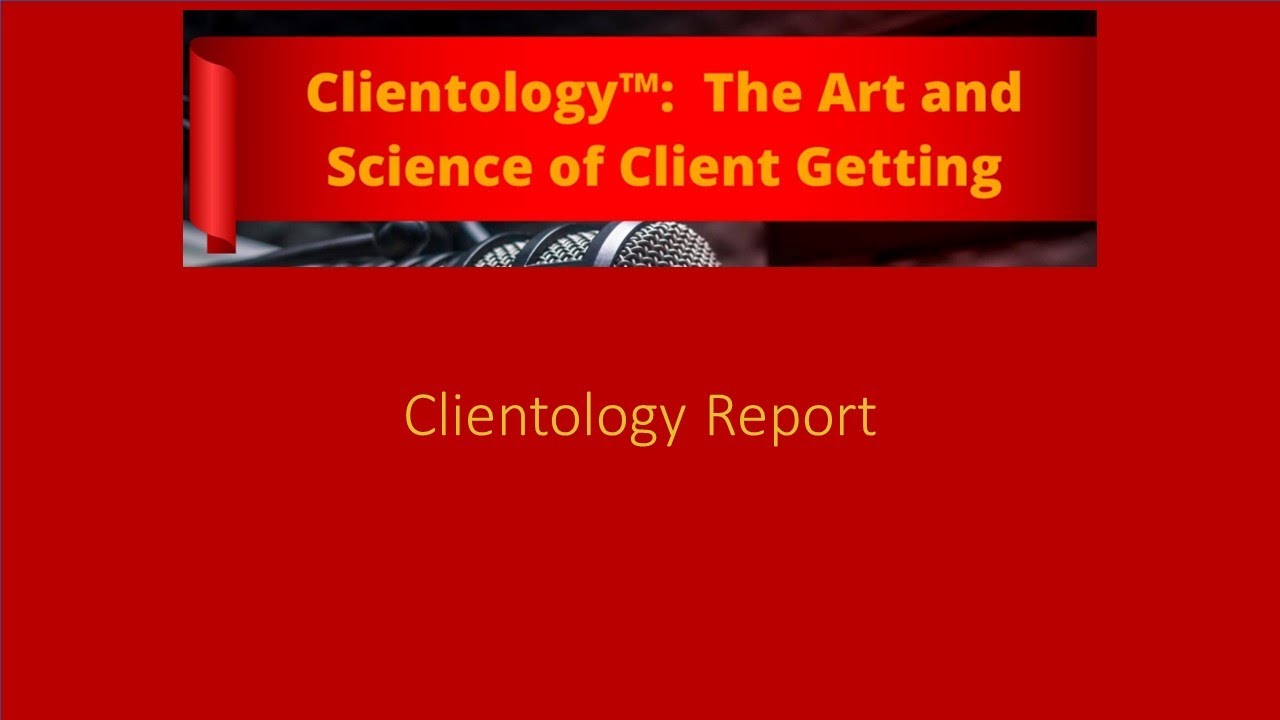 Clientology Daily Insights - Clientology Report