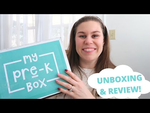 MY PRE K BOX // PRESCHOOL BOX REVIEW // PRESCHOOL LEARNING BOX