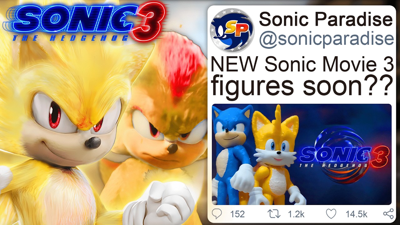 NEW Sonic Movie 3 ACTION FIGURES NEXT MONTH?! [Amazon Leak] YouTube