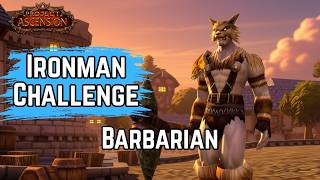 Solo Hardcore lvl 40 Barbarian: WoW CoA (No Mic Chill)