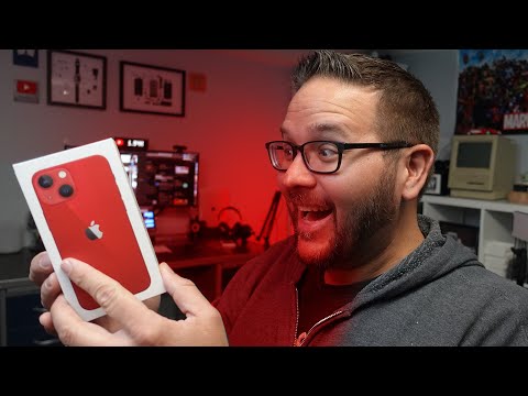 iPhone 13 Mini Unboxing Product Red | The Best iPhone - YouTube