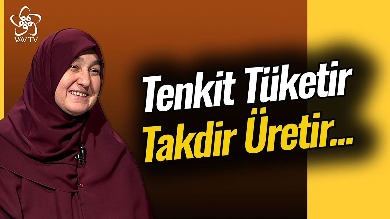 Saliha Erdim: Tenkit Tüketir Takdir Üretir | VAV TV