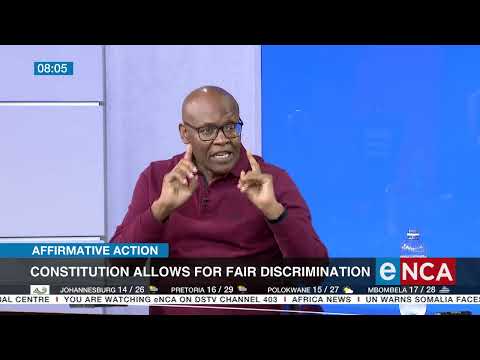 Constitution allows for fair discrimination: Manyi