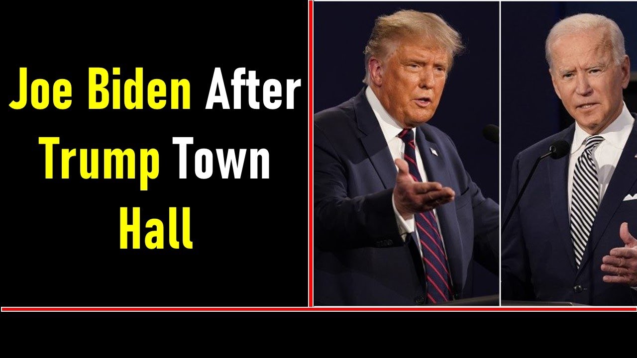 Joe Biden After Trump Town Hall