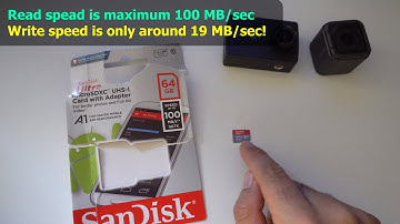 Is this Memory Card good for my 4K camera? (SanDisk Class 10, U1, 100MB/s Read Speed, 19MB Write)