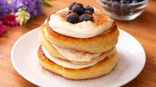 GENIUS COTTAGE CHEESE PANCAKES! Extremely fluffy and soft screenshot 3