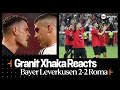 &quot;WE ARE MORE THAN HAPPY!&quot; 😄 | Granit Xhaka | Bayer Leverkusen 2-2 Roma | UEFA Europa League