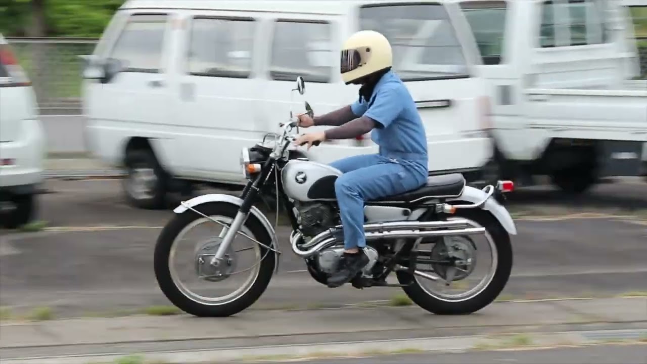 旧車バイク販売 VRP】ホンダ CL72 タイプ1 始動&走行動画 - YouTube