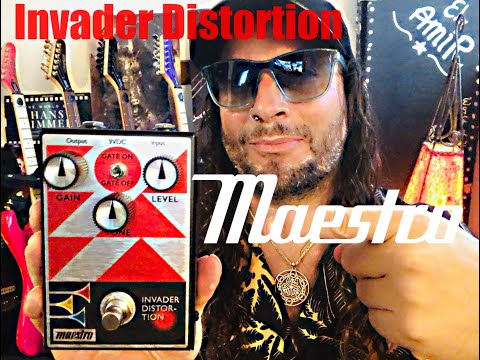 EL AMIR - Invader Distortion - Maestro Electronics - YouTube