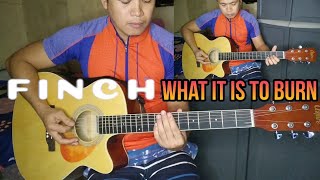 Download lagu Finch - What It Is To Burn (Acoustic Guitar Cover) 