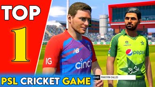 Best Cricket Game For Android 2022 | High Graphics New PSL Cricket Game screenshot 5