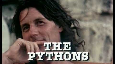 The Pythons Somewhere in Tunisia Circa AD 1979