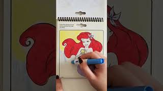 Disney Princess Ariel Magic colorbook subscribe for moreshorts coloring colorbook