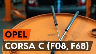 Jak vyměnit Tesneni pod viko ventilu на OPEL CORSA C (F08, F68) - online zdarma video