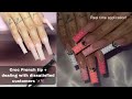 Croc french tip  beginner nail tutorial  advice 