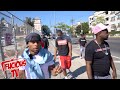 Fucious tv walks through hoover st with young threat  the hoovers in los angeles ca full hood vlog