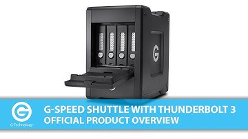 G-SPEED Shuttle with Thunderbolt 3 | Official Product Overview
