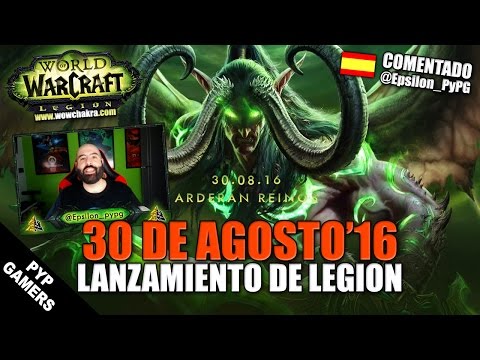 Vídeo: Fecha De Lanzamiento De World Of Warcraft: Legion