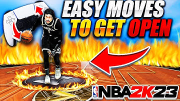 Advanced Dribble Tutorial w/ 3 Ways to Get Open For a 3 in NBA 2K23