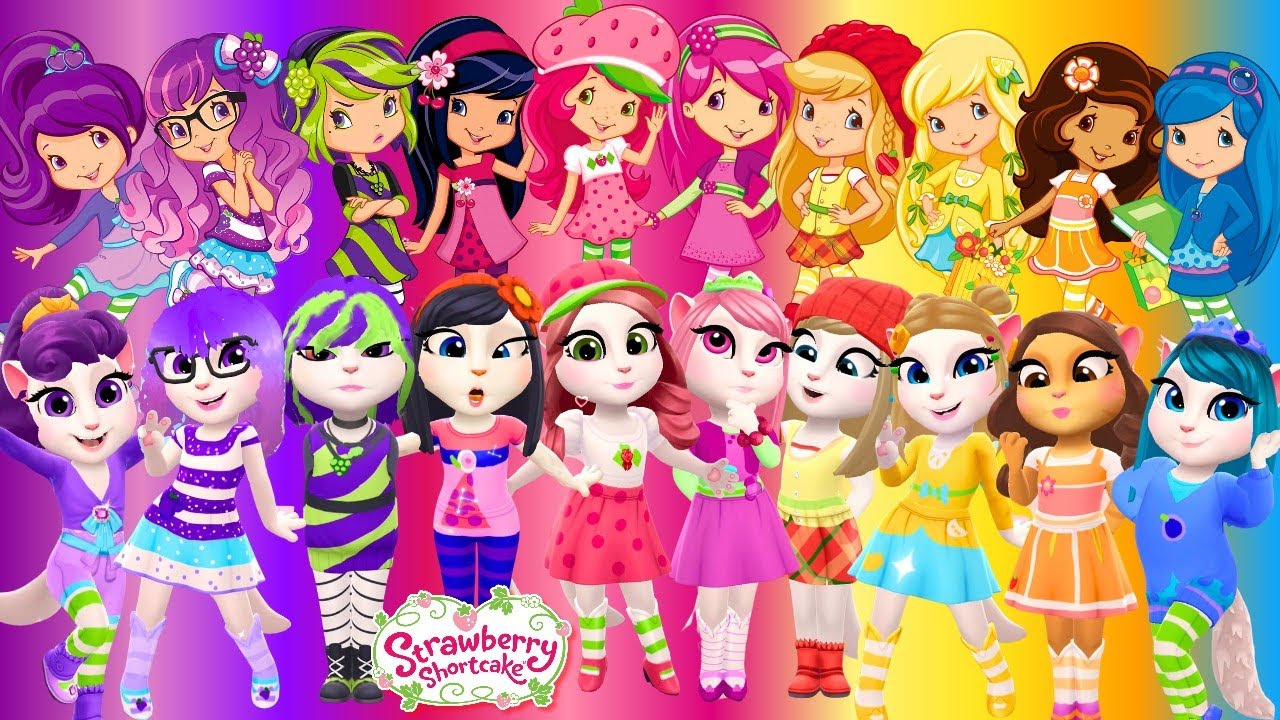 🍓 STRAWBERRY SHORTCAKE 🍰 ➕️ ANGELA 2 | Cosplay Makeover