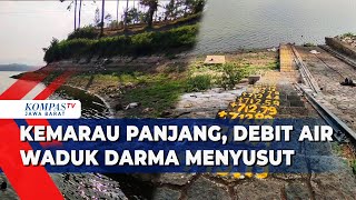 Duh! Stok Air Waduk Darma Kuningan Makin Menipis