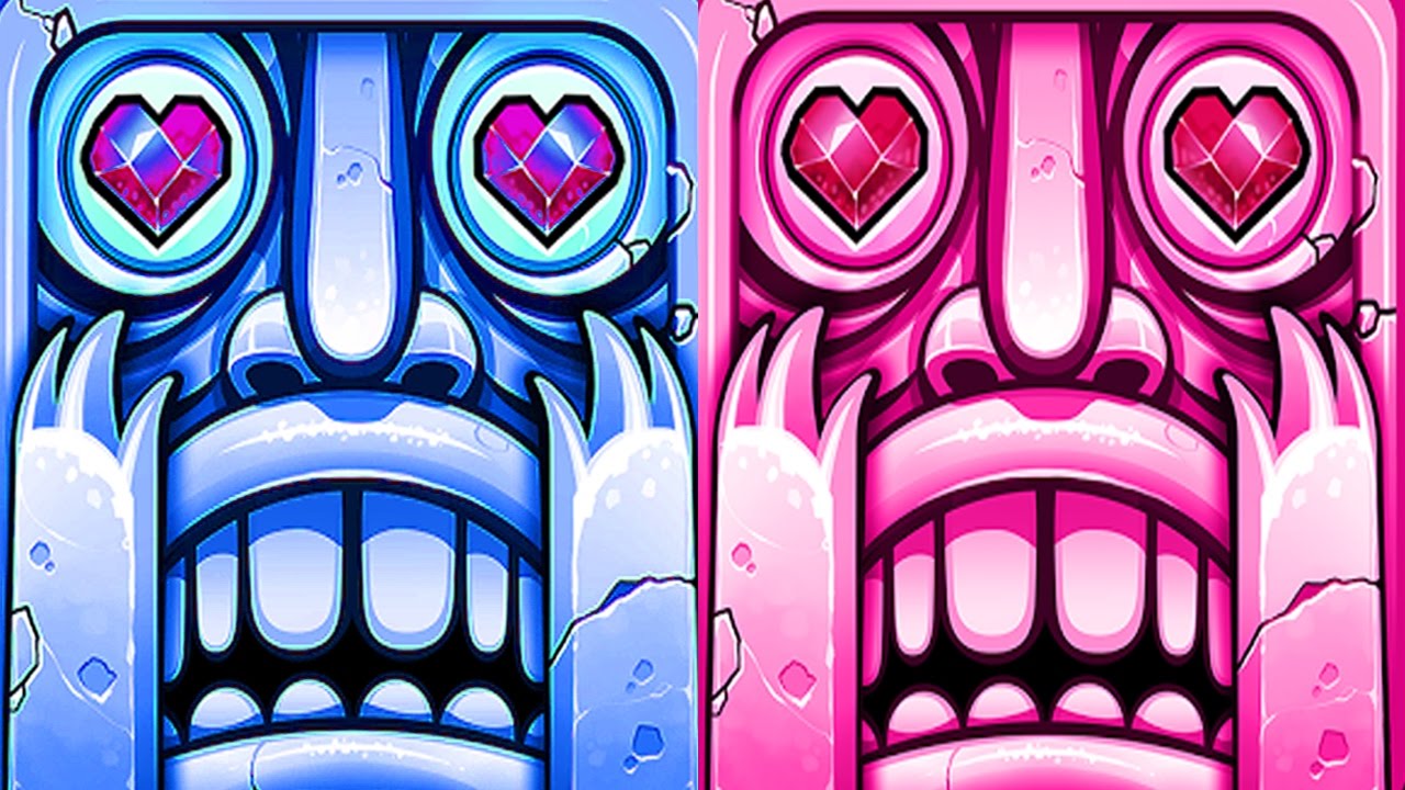 Temple Run 2 Frozen Shadows VS Blazing Sands Android Gameplay HD