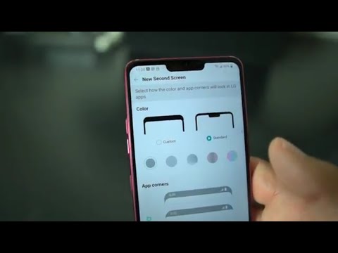 LG G7 ThinQ-Notch Settings-YOU CAN HIDE NOTCH ONLY ON LG APPS