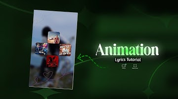 Instagram new tranding lyrics video editing | Alight Motion tutorial Part 1