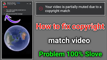 Facebook Your Video Is Partially Muted Due To A Copyright Match | Your Video Is Partially Muted