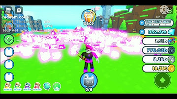 Equip infinte pets for free in pet simulator x . Arceus x script . Solo Threder.