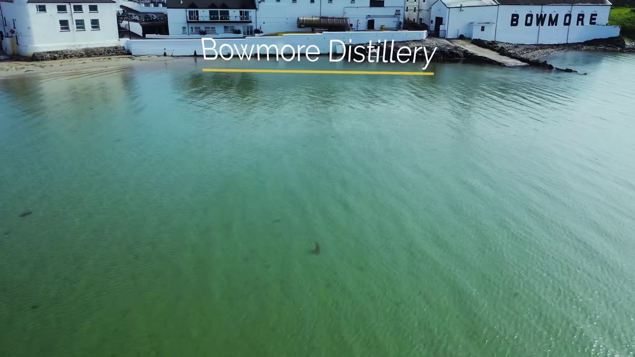 The Dram Drone Visits Bowmore Distillery