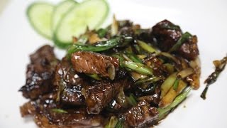 Mongolian Steak 蒙古牛肉