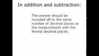 Calculating With Sig Fig