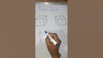 Dice 🎲🎲 Solve #reasoning #shorts #shortsvideo