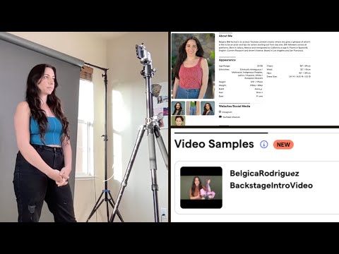 What I did in my "intro video" on Backstage