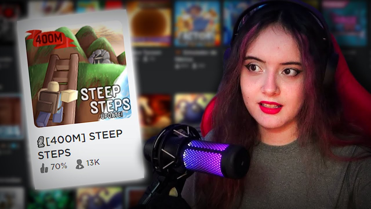 EL JUEGO MÁS FRUSTRANTE DE ROBLOX | STEEP STEPS