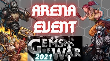 Arena of Valor Event guide | Gems of War tips 2021 | No Repicks No losses Troop picking guide tricks