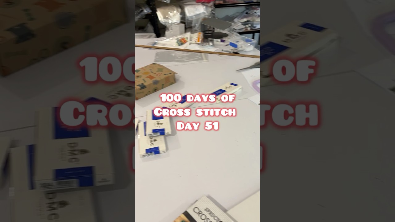 Day 51 | 100 Days of Cross Stitch: window view