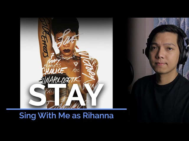 Stay (Male Part Only - Karaoke) - Rihanna ft. Mikky Ekko class=