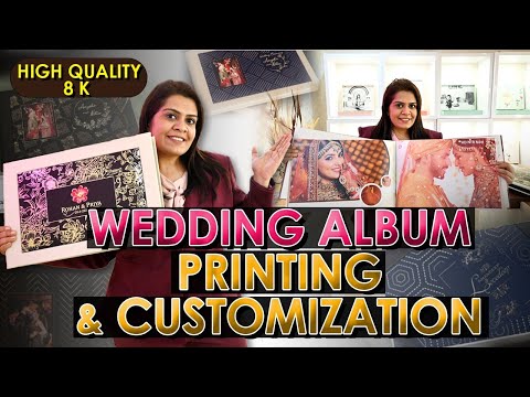 Wedding Photo Album 8K Printing x Pro Level Packaging |Must Watch For Wedding Photographers!