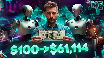 Pocket Option Strategy Made from $100 to $61,114 with AI Trading! Binary Options Trading Strategy