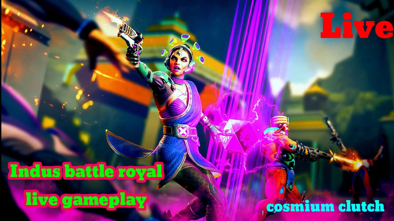 Indus live cosmium clutch challenge play with friends 🧡 - YouTube