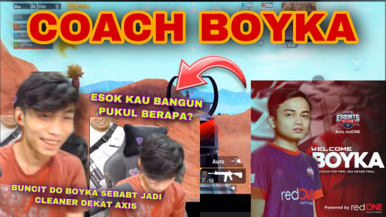 🔴”KEMUNCULAN COACH BOYKA DI GAMING HOUSE AXIS REDONE!!