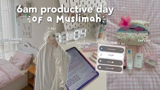 Day in a life of a Muslimah | prayers, workout, studying, cleaning, self care & tafakkur session. screenshot 5