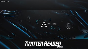 AMX ARTS NEW Twitter Header Speedart